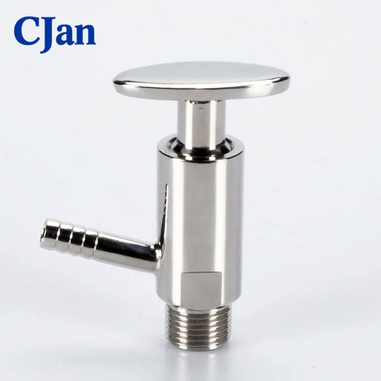Valvola di campionamento sanitaria con clamp in acciaio inossidabile