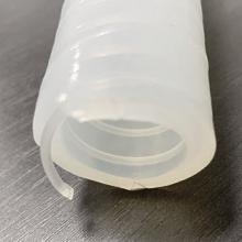 TYPE SPSD - Tubo in silicone rinforzato a spirale in plastica trasparente