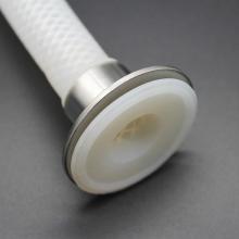 CJFLEX Tubo in silicone reticolato al platino con assemblaggio rivestito Tri-clamp