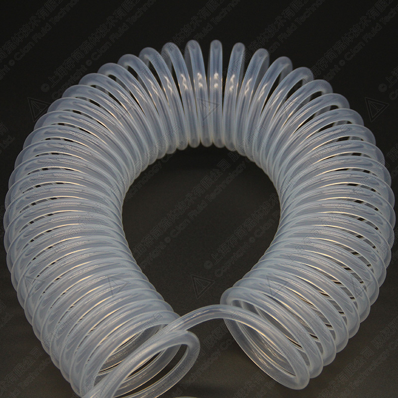 Tubo spiraliforme a molla PFA